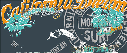 Movement and the street culture vector material-18